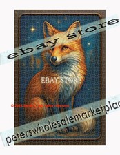 1000 piece jigsaw puzzle Fox autumn forest autumn nature s