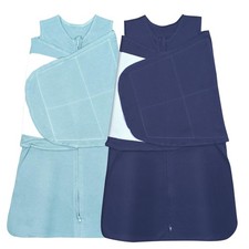 AugTwig Baby Sleep sack Swaddle 2 Pack,Swaddles 3-6 Months,3-Way Adjustable