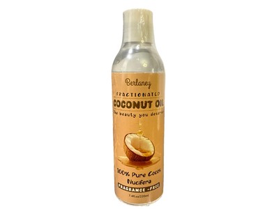Fractionated Coconut Oil 100% Pure & Natural Cold Pressed by Berlaney New Sealed