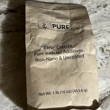 Pure Original Ingredients Zinc Oxide, Eco-Friendly Packaging, Non-Nano (1 Pound)