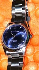 Reloj Automático Orient Orient Star, Acero Inoxidable Esfera Azul, Muñeca 16cm/6.3in