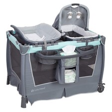 Baby Trend Retreat Portable Nursery Center w/ Bassinet Changing Table, Mint