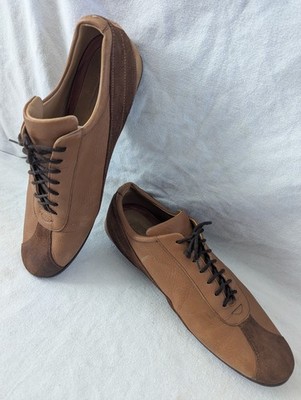 Coach Mens Size 13 D P718 Henley Brown Made in Italy, Italian Leather Suede