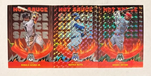 2022 Panini Mosaic Baseball - HOT SAUCE - You Pick / Choose Complete Your Set