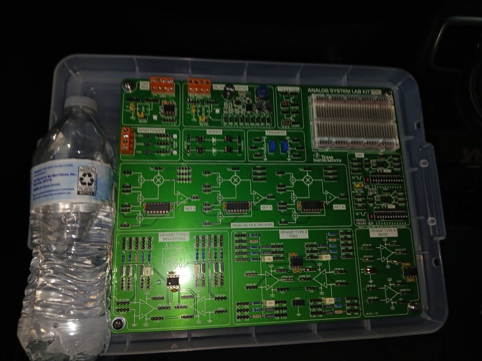 Texas instruments TI Analog System Lab Kit PRO By MIKrOEL (ASLK) PCB ...