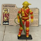 Vintage 1984 GI Joe ARAH Blowtorch Flamethrower Figure Complete Tight Joints