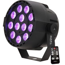 IBIZA PAR-MINI-RGB3 LED PAR SCHEINWERFER 12x3 Watt RGB 3IN1 EVENT EFFEKT LICHT