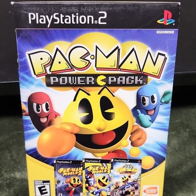 Bandai Namco PAC-MAN Power Pack Sony PlayStation 2 PS2 NTSC-U/C E 2008
