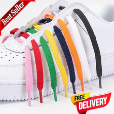 1 Pair Flat Shoelaces Classic AF1 Shoe Laces Sports Casual Unisex Strings