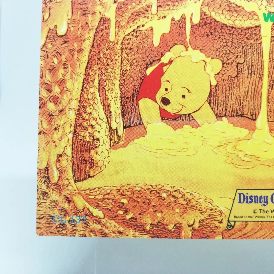 CL-137 Winnie‐the‐Pooh Disney Character Card Club AMADA JAPAN TCG RETRO - Image 4 of 4