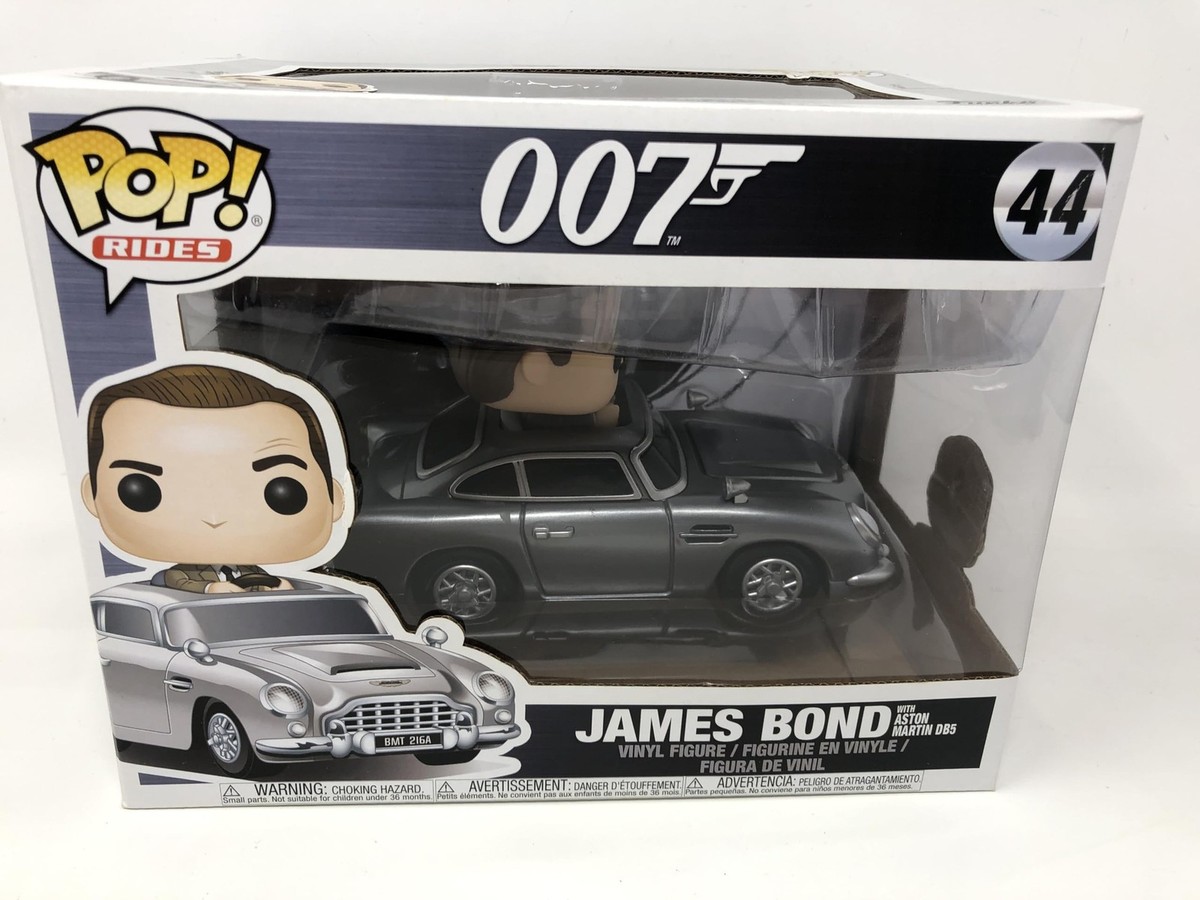 ファンコポップフィギュア007ジェームスボンド アストンマーチン ブルドッグ置物 Funko Pop! Rides: James Bond - James Bond (Sean Connery) #44