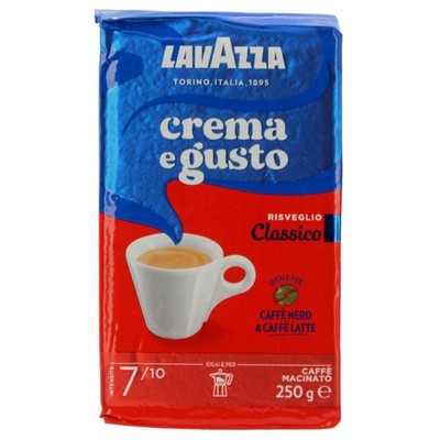 Lavazza Crema e Gusto Classico gemahlen 250g
