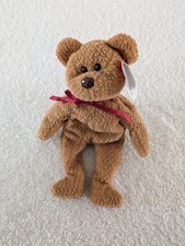 Ty Beanie Babies Curly The Bear Plush Toy 1996