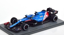 Spark 1/43 Alpine A521 2021 Hungarian GP Alonso F1 Car Model New