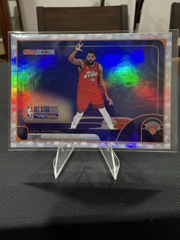 2025-26 Topps NBA Hoops Karl-Anthony Towns All-Star #292 Knicks 🏆 