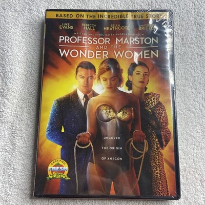 Professor Marston & the Wonder Women (2018) Widescreen DVD NEW Luke Evans