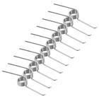  10 Pcs Trash Can Replacement Spring for Lid Steel Small Torsional