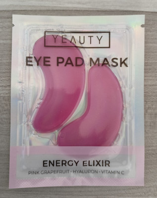 YEAUTY Energy Elixir Eye Pad Mask Feuchtigkeitsspendende Hydrogel-Augenpads