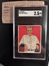 1933 Goudey Baseball Cards 55
