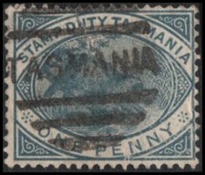 Australian States-Tasmania #AR24 Used