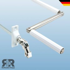 Kurbelstange Kurbel Rolladen 52x22 45° 4-Kant-Stift Rolladenkurbel Farbe weiß