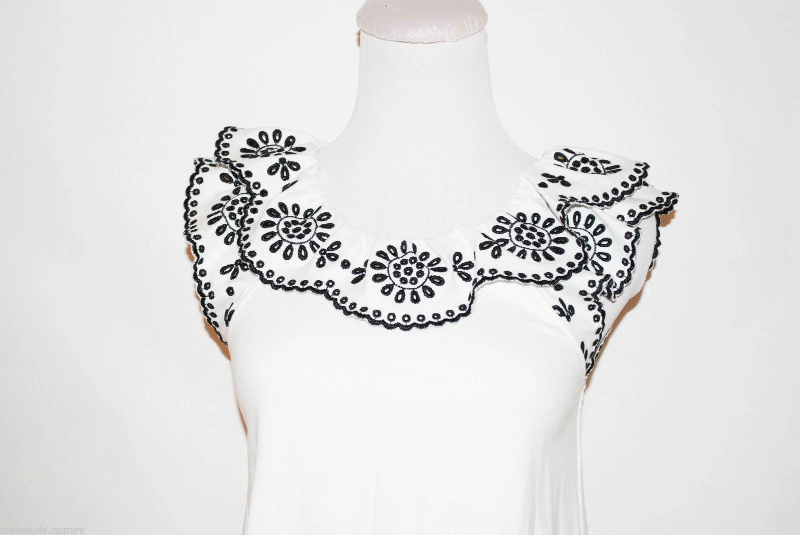 ABITO DONNA ROSSO VALENTINO BIANCO NERO ELEGANTE TAGLIA SMALL