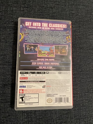 Sega Genesis Classics nur Hülle Nintendo Switch OHNE SPIEL - Bild 3 von 3