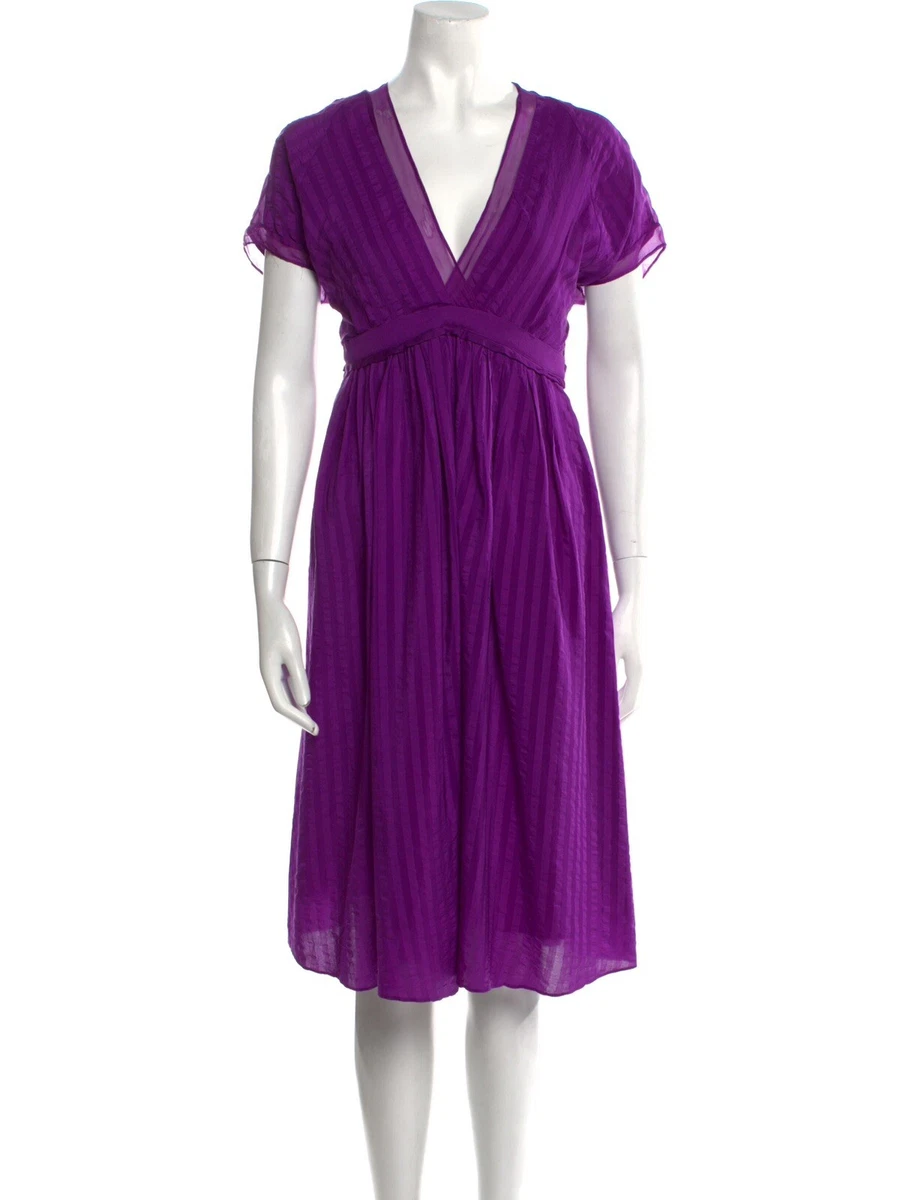 Balenciaga purple dress sales