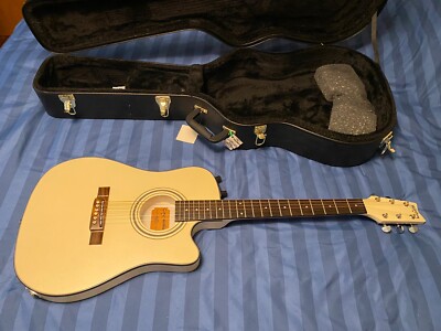 1987 Washburn SBF-24 Electric Guitar Arctic White W/case