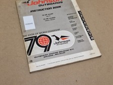 Fuoribordo Johnson 70HP 70EL79 75HP 75ER79 75ELR79 8016430 usato marino 1978