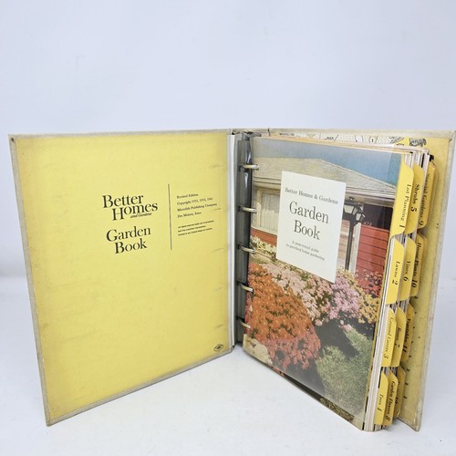 Vintage BETTER HOMES & GARDENS "New Garden Book" 1961 Bright Clean Copy - Foto 3 di 12