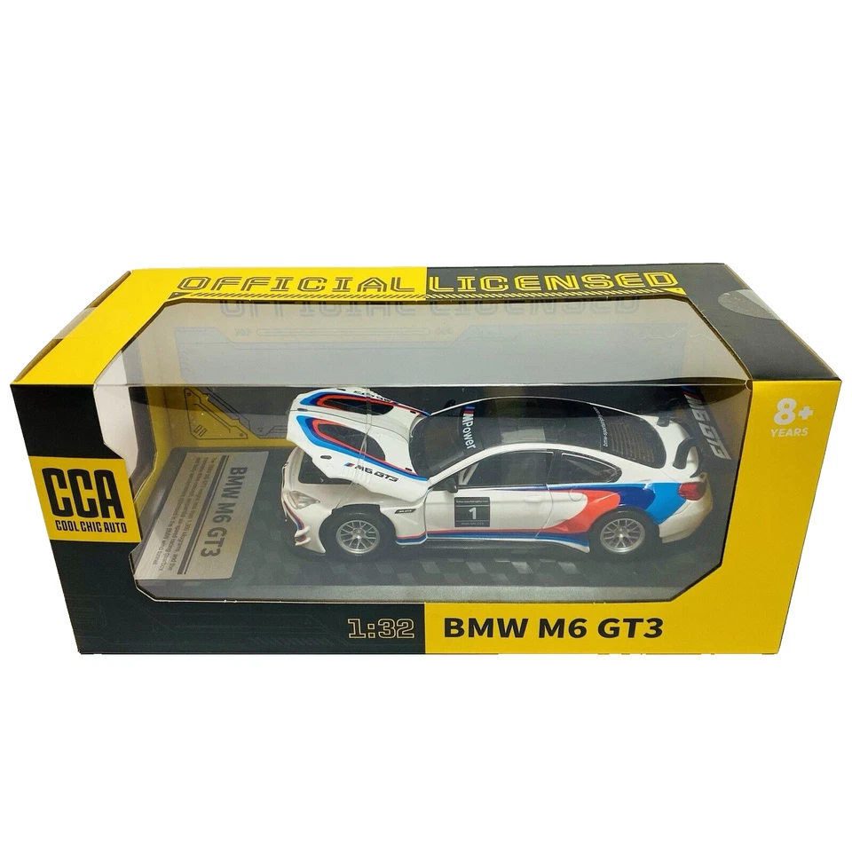 Cool Chic Auto BMW M6 GT3 DTM 1:32 Die Offical Licenesd Cast Metal Free Postage - Image 2 of 4