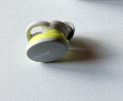 DEFECTIVE Glacier White Bose Sport True Wireless LEFT SIDE ONLY