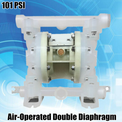 Air-Operated Double Diaphragm Pump DN15Inlet & Outlet For Chemical Fluids 3t/h