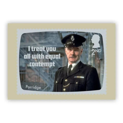 GB 2024 PORRIDGE PHQ Postcards set of 8, mint sealed pack, issue date 03/09/2024 - Picture 3 of 9
