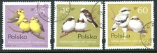 Poland Stamp Scott #3268* Songbird Chicks 1995