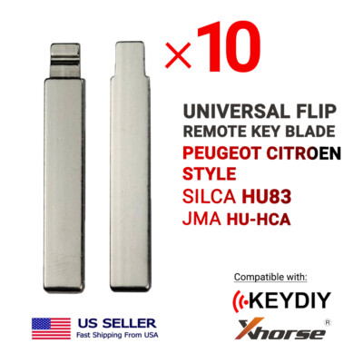 Uncut Key Blade MZ31 MAZ24R MAZ-11D 10-Pack Uncut Mazda Flip Key - Foto 4