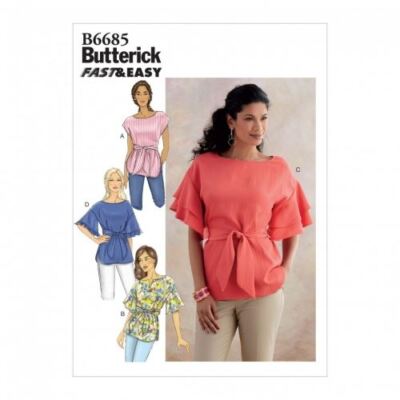 Butterick Schnittmuster 6685 ZZ (LRG-XLG-XXL)
