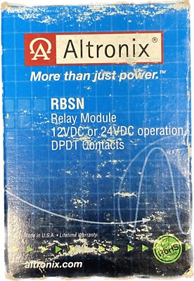 Rbsn ALTRONIX RBSN Relay Module | eBay