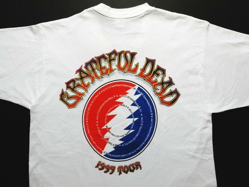 Grateful Dead Shirt T Shirt Vintage 1995 Summer Tour Flying Frog '95 GD XL New - Picture 4 of 12