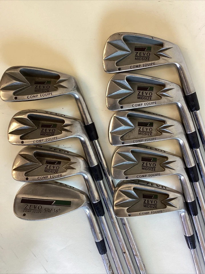 Zevo Comp Equipe Midsize Iron Set 3-PW-SW Regular Steel Shafts - Image 2 of 4