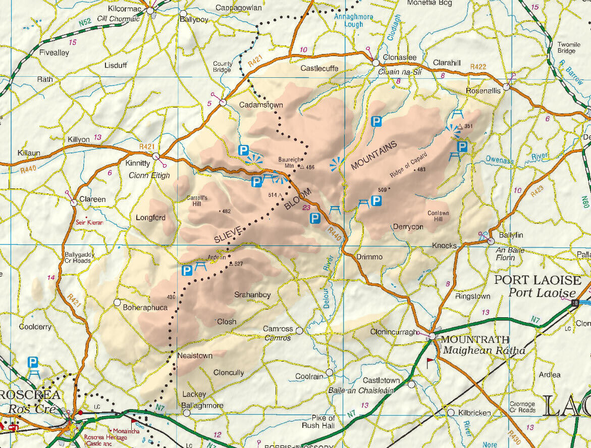 Garmin EIRE Discoverer 150K TOPO Maps Ireland microSD/SD Card Cycling