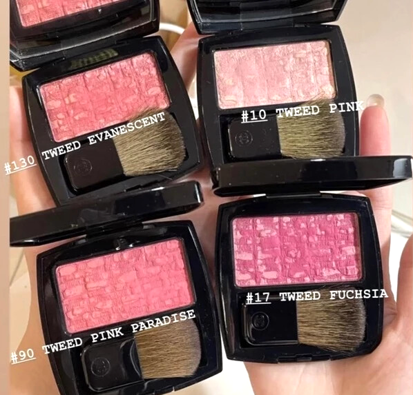 Chanel Blush Duo Tweed Effect *Pick Shade NIB 100% Authentic 5.5g