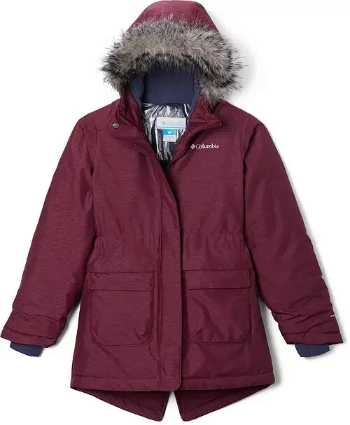 Columbia Nordic Strider Insulated Winter Parka Jacket 1557061 Youth Girls' NEW