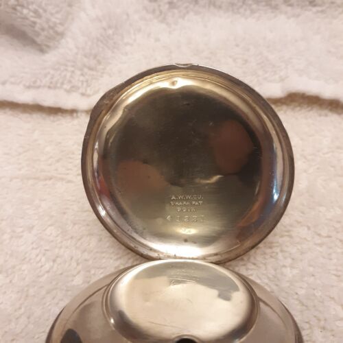 Elgin National Watch Co, Pocket Watch, Silver, Grade 97, 18s, Key Wind, 1888 - Picture 5 of 10