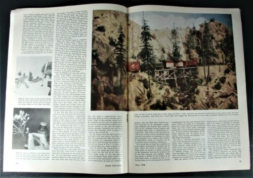May 1958 MODEL RAILROADER Magazine Train Locomotive HO Scale Hobby RR - Picture 5 of 7