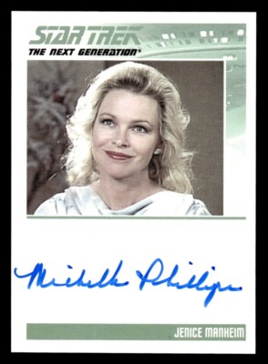 Michelle Rittenhouse Math 2011 Complete Rittenhouse Star Trek TNG - Michelle Phillips Authentic ...