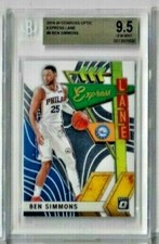 2019-20 Donruss Optic Ben Simmons Express Lane BGS 9.5