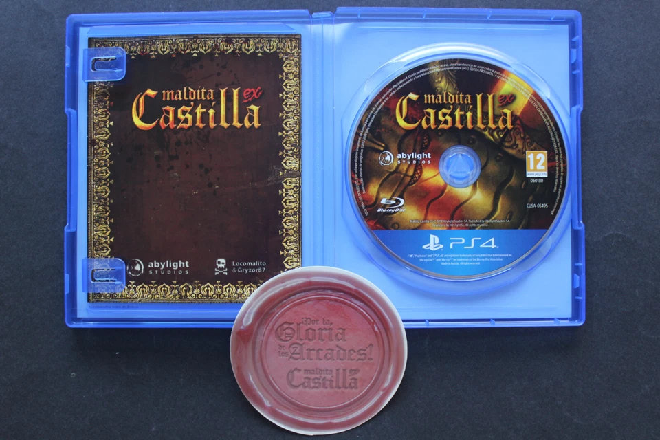 VIDEOJUEGO MALDITA CASTILLA PS4 SONY PLAYSTATION 4  ESPAÑA LEER DESCRIPCIÓN, foto 1 de 3
