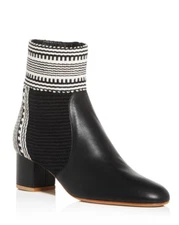 ANTOLINA PARIS Black Women's Dala Block Booties Z2882 Size 37 EU